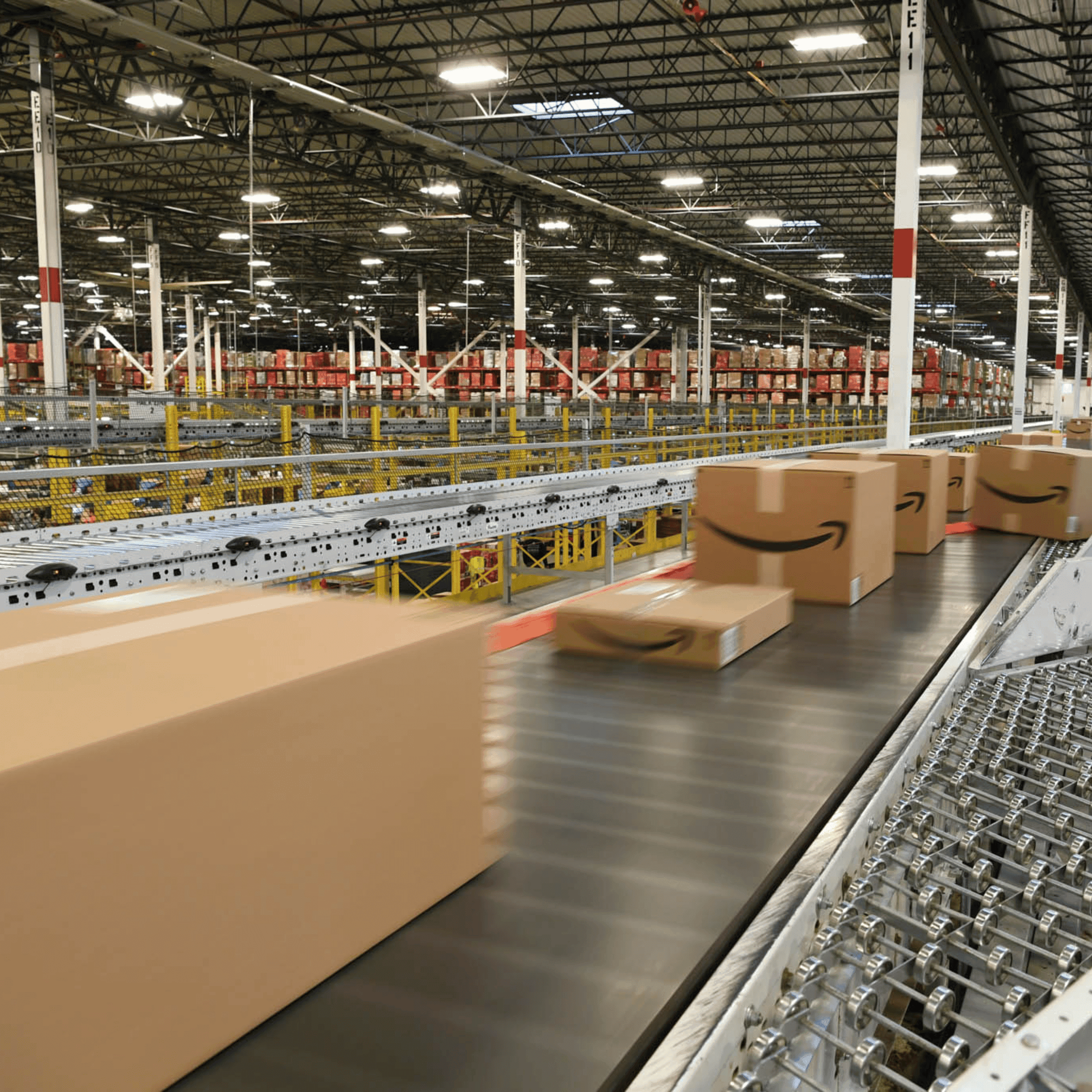 Amazon Fulfillment Center Conveyor