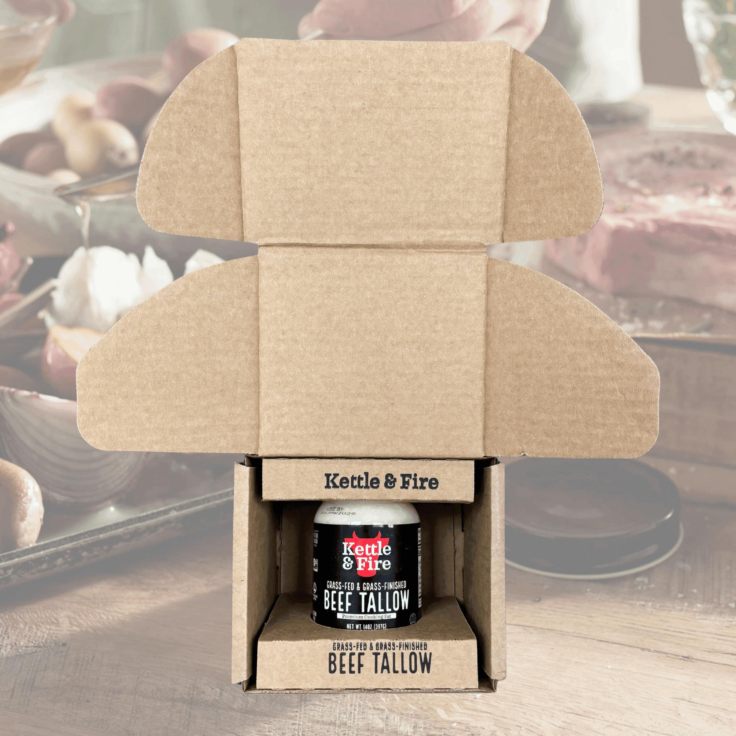 Kettle and Fire Beef Tallow Kit - Kraft