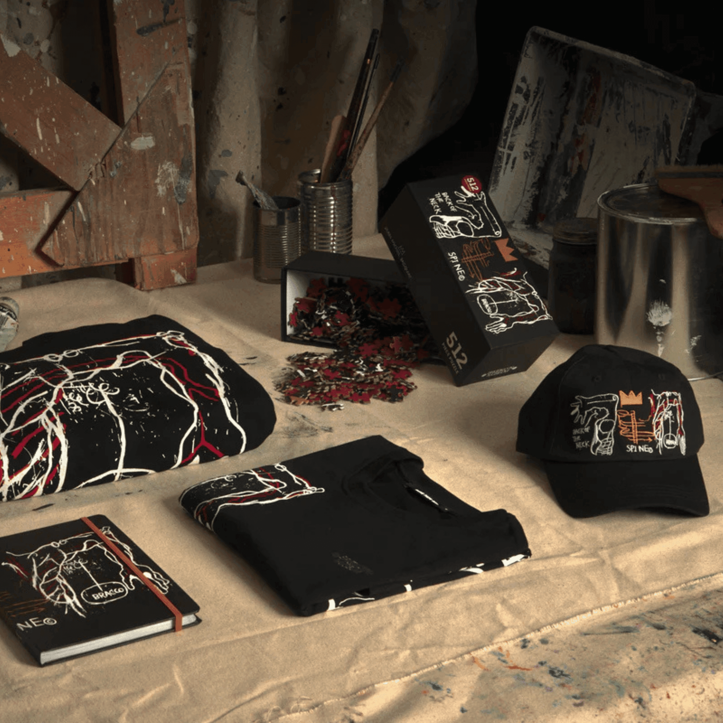 Back of the Neck by Jean-Michel Basquiat Collection Back of the Neck by Jean-Michel Basquiat Collection