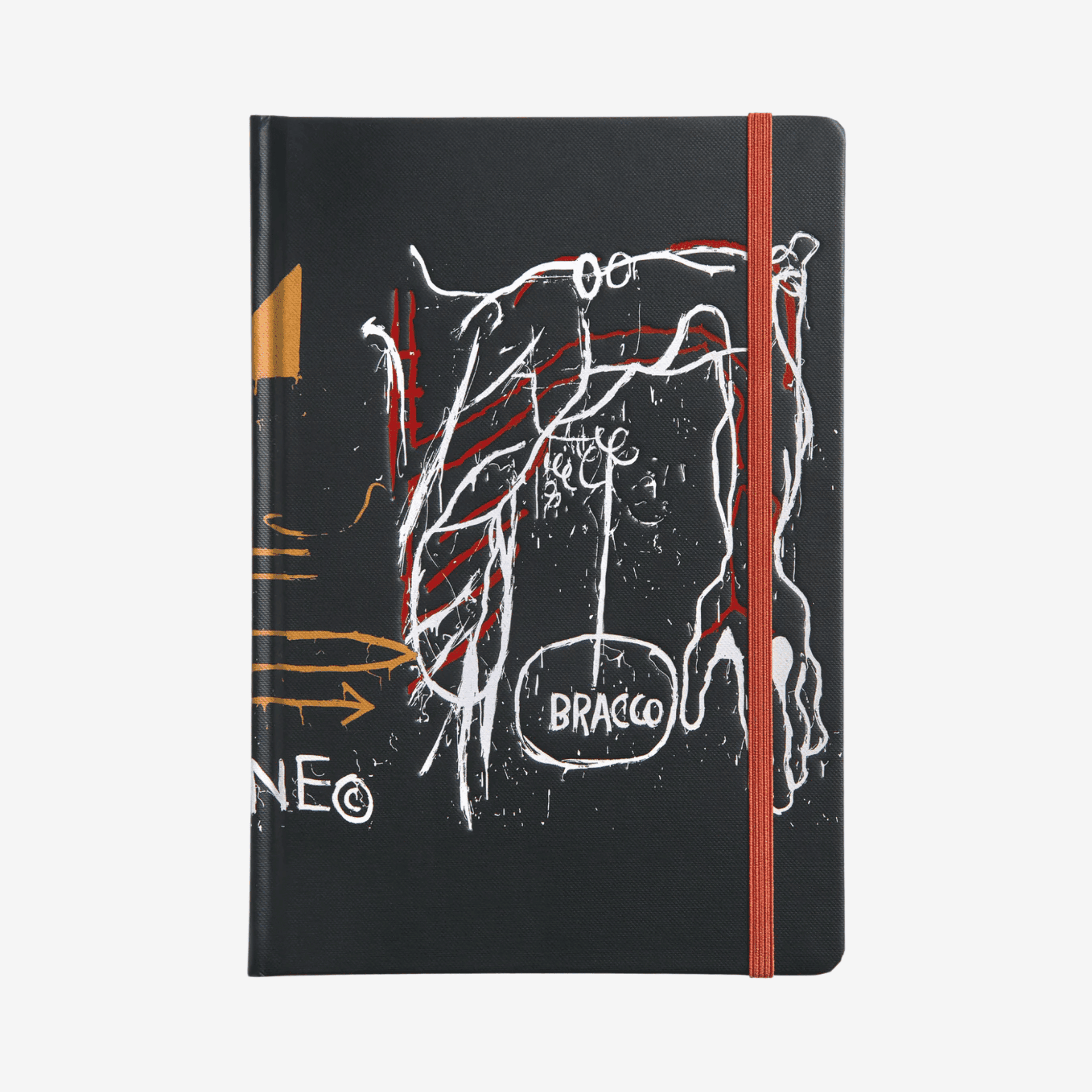 Back of the Neck Hardcover Journal by Jean-Michel Basquiat Back of the Neck Hardcover Journal by Jean-Michel Basquiat