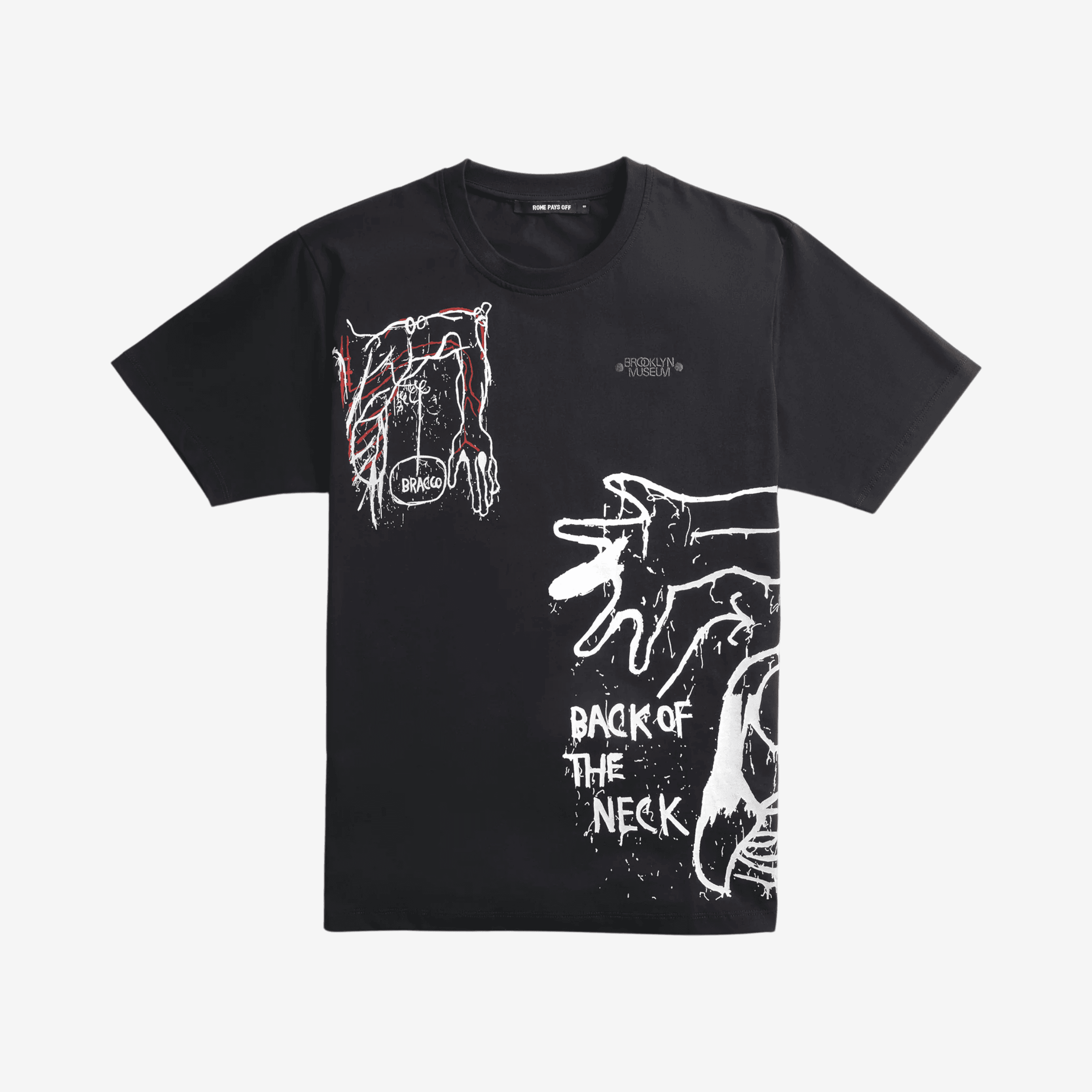 Back of the Neck Tee by Jean-Michel Basquiat Back of the Neck Tee by Jean-Michel Basquiat