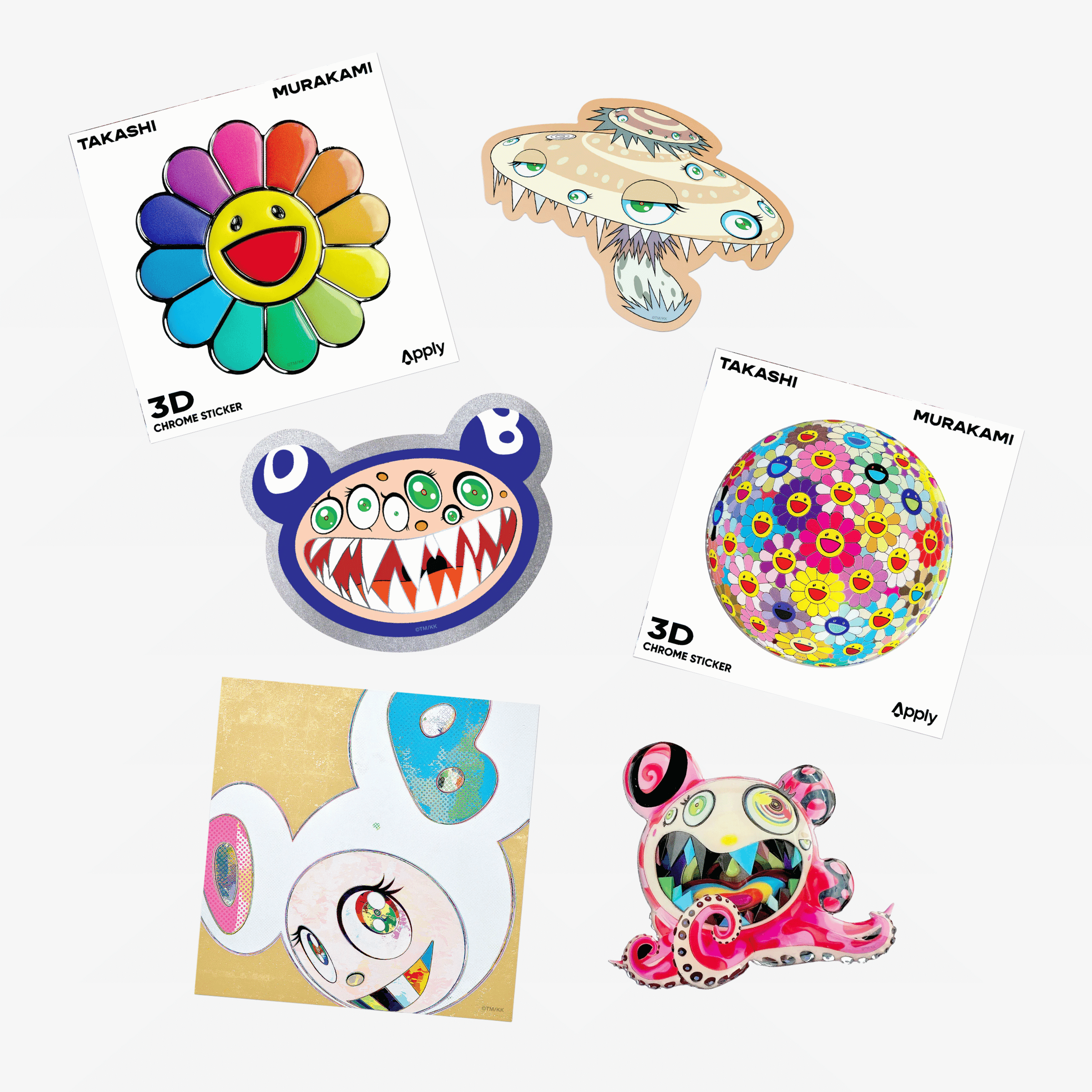 Brooklyn Museum Takashi Murakami Stickers Brooklyn Museum Takashi Murakami Stickers
