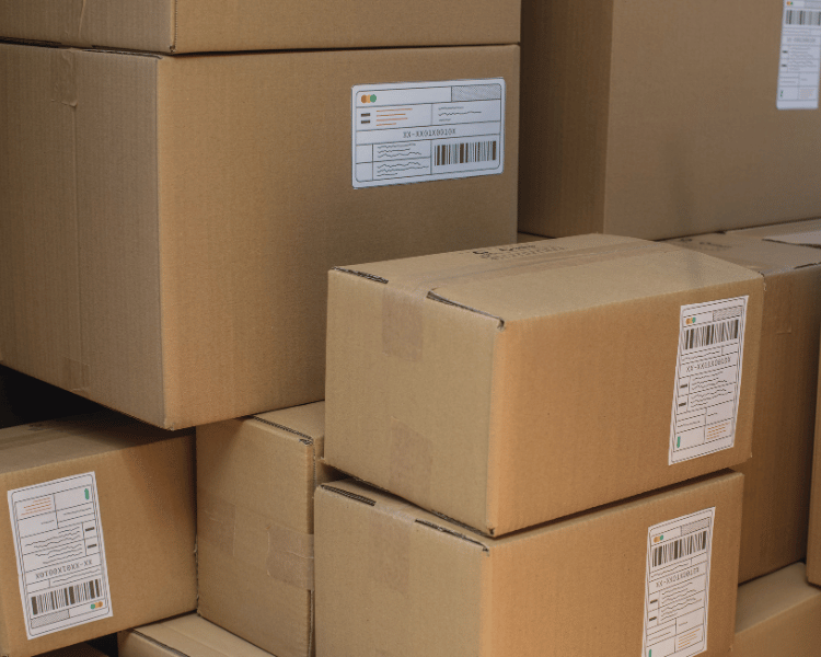 Outgoing Shipping Boxes