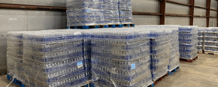 Aquafina Water Pallets